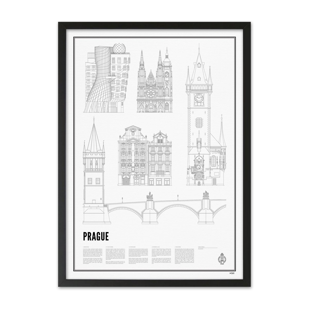 Affiches de Iconics of Prague | WIJCK.